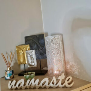 Décoration zen et apaisante avec éléments bien-être dans l’institut - Vénus Institut à Seraing